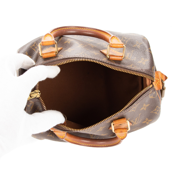Louis Vuitton Speedy 25  in Brown Monogram Canvas - Picture 6 of 6
